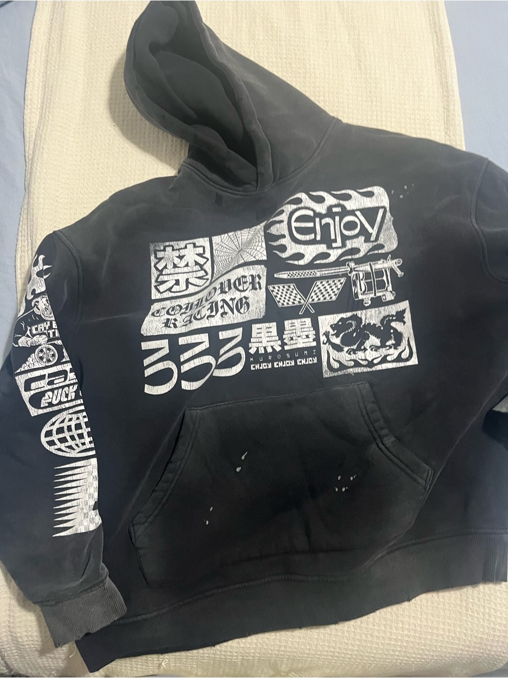 Enjoy Tattoo Race Way Hoodie - Picture 5 of 5